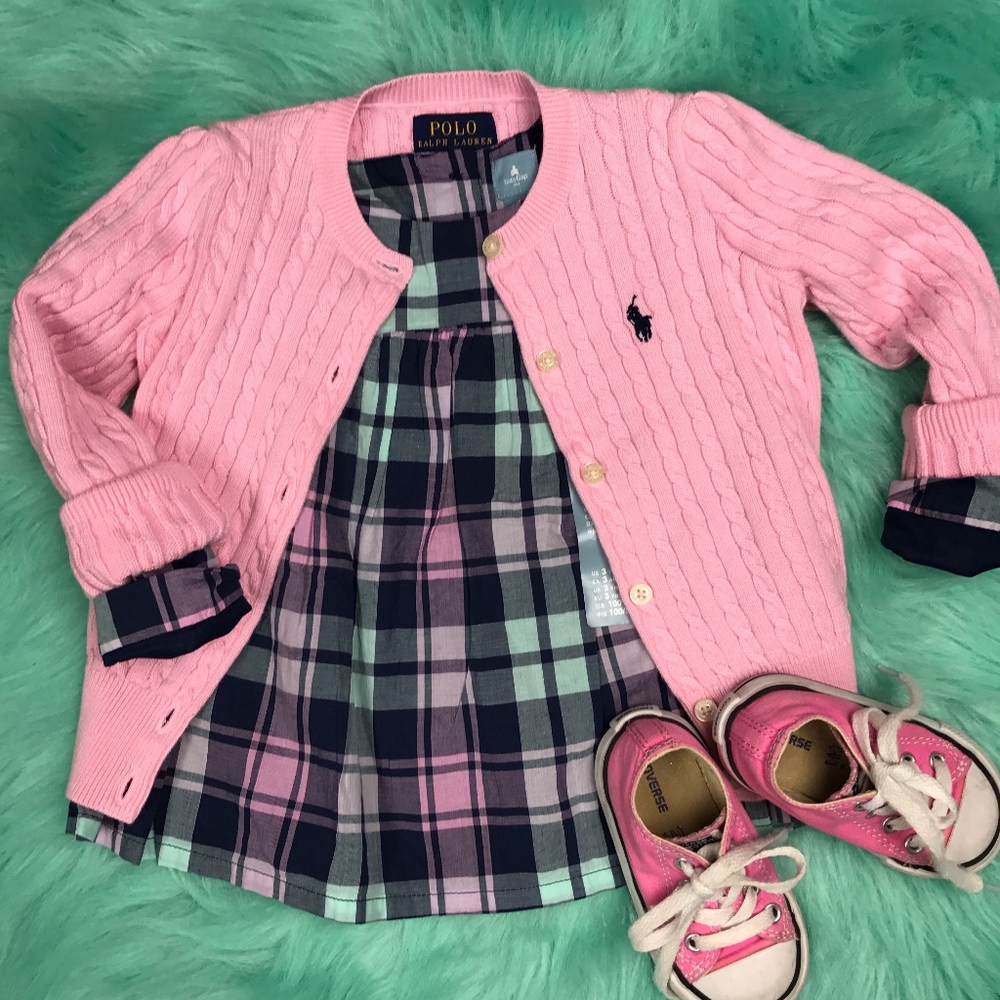 Gap tartan plaid spring babydoll top 3 yrs. Great condition.